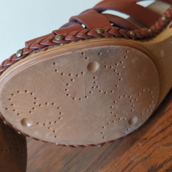 Dansko Tory Woven Leather Sandal - Picture 8 of 8